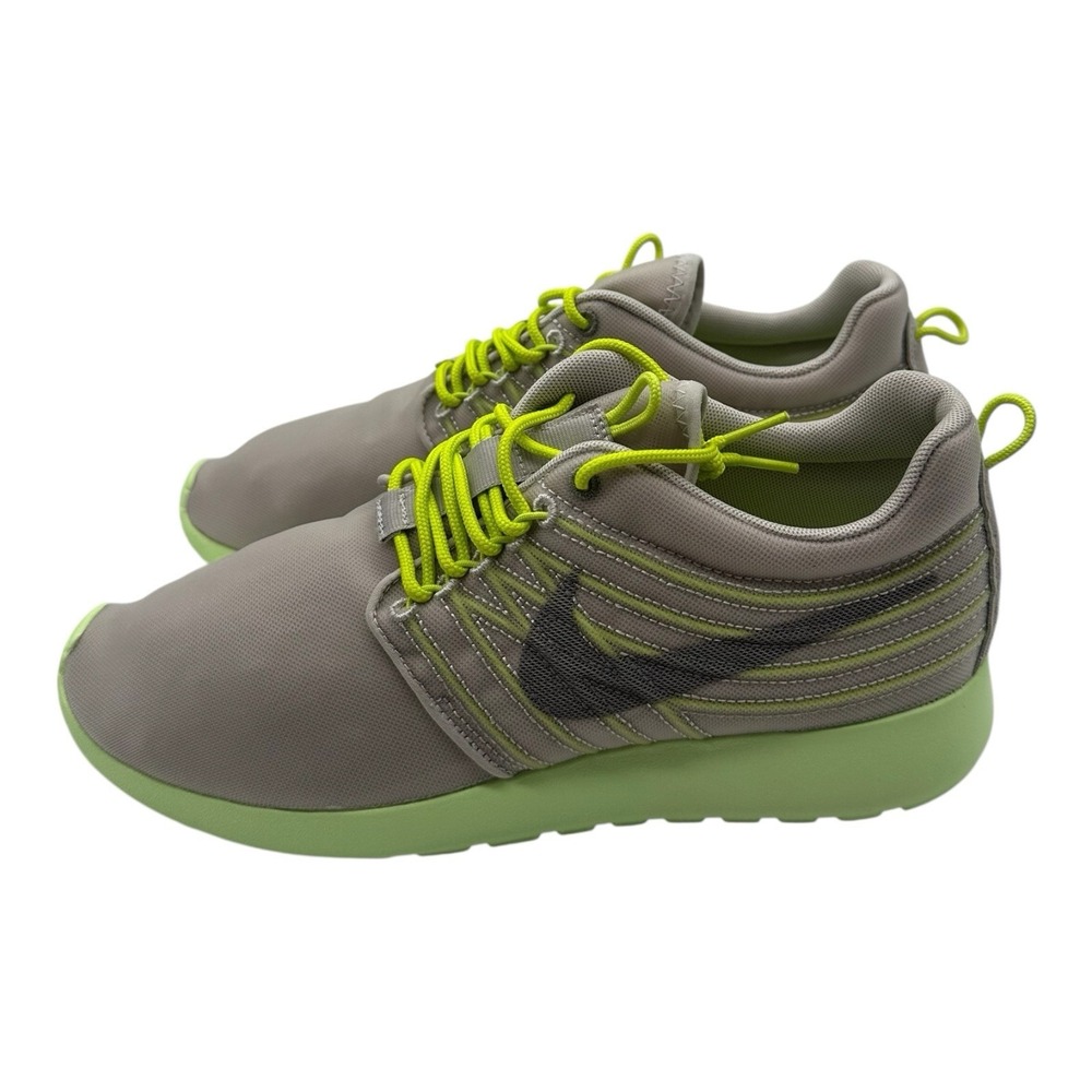 Nike Rosherun DYN FW QS Running Shoes Mens Sz 9.5 Grey/Green Sneakers 580579-037 - Picture 6 of 10